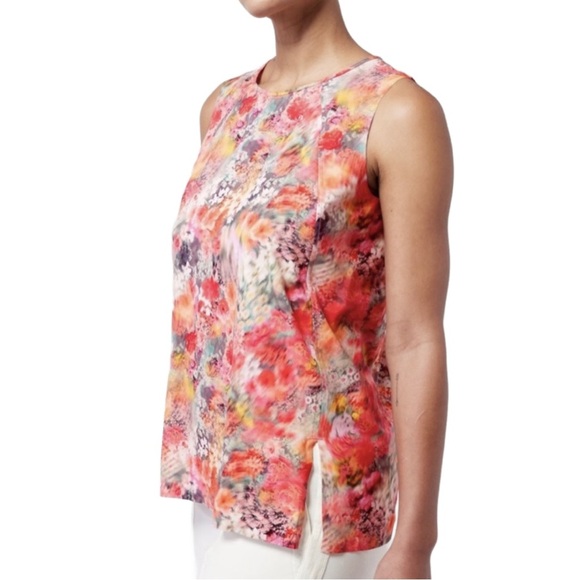 Athleta Tops - Athleta Refined Zephyr Athletic Tank Top Watercolor Floral Sleeveless, size M
